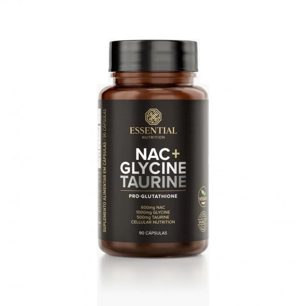 Nac + Glycine Taurine (90 cápsulas) - Padrão: Único — | Farmácia Resyla