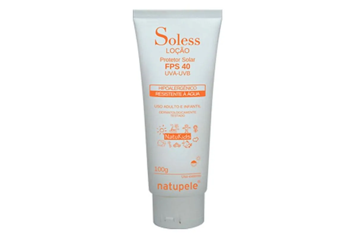 Natupele Soless Loção Fps40 100g — | Farmácia Resyla