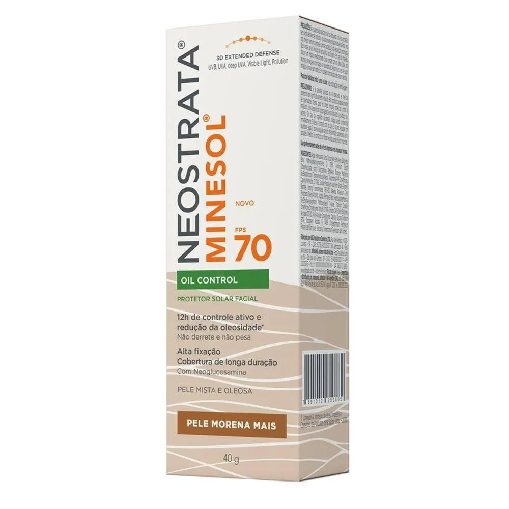 Neostrata Minesol Oil Control Fps 70 Médio Escuro 40g — | Farmácia Resyla