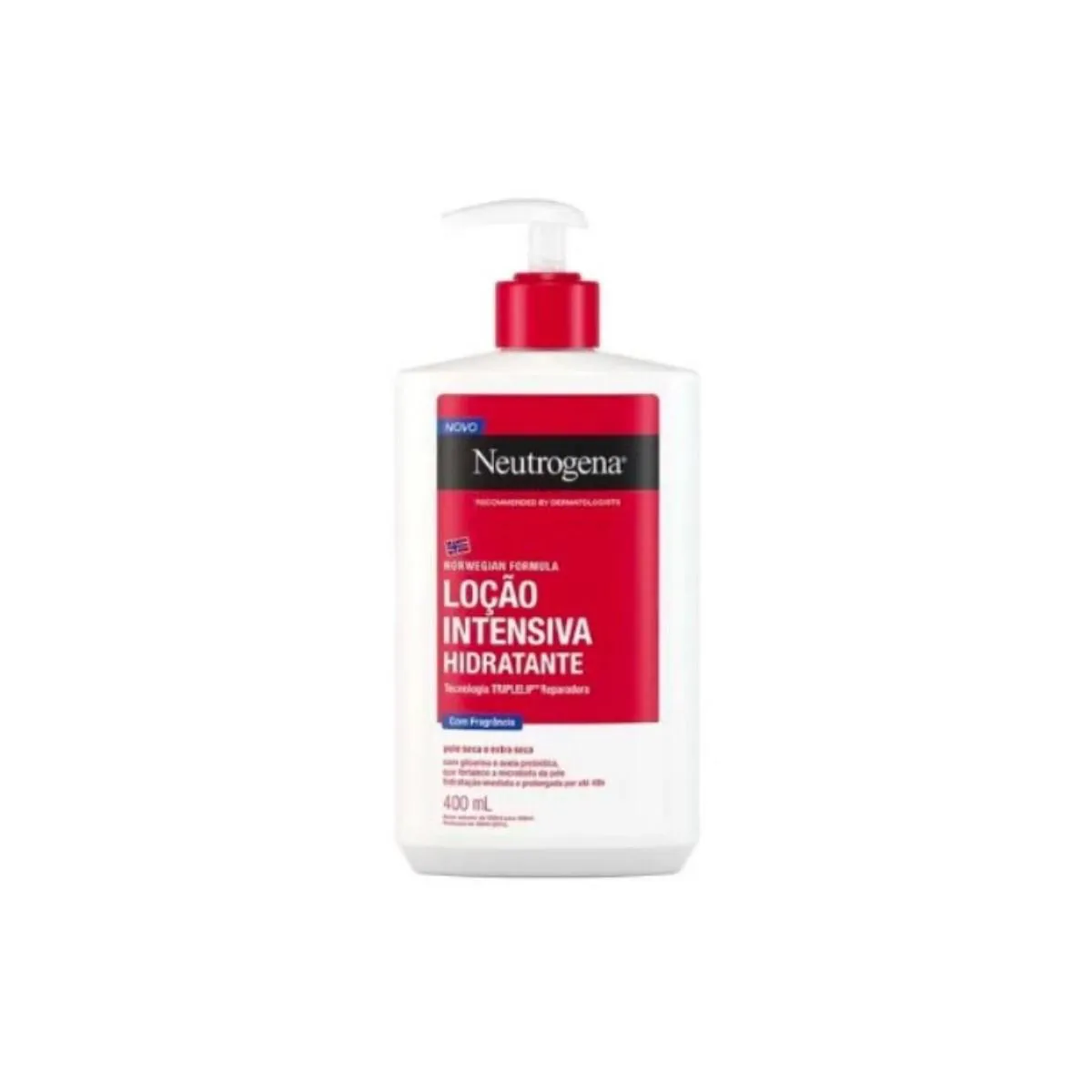 Neutrogena Norwegian Loção Intensiva Hidratante 400Ml com Fragrância — Neutrogena | Farmácia Resyla