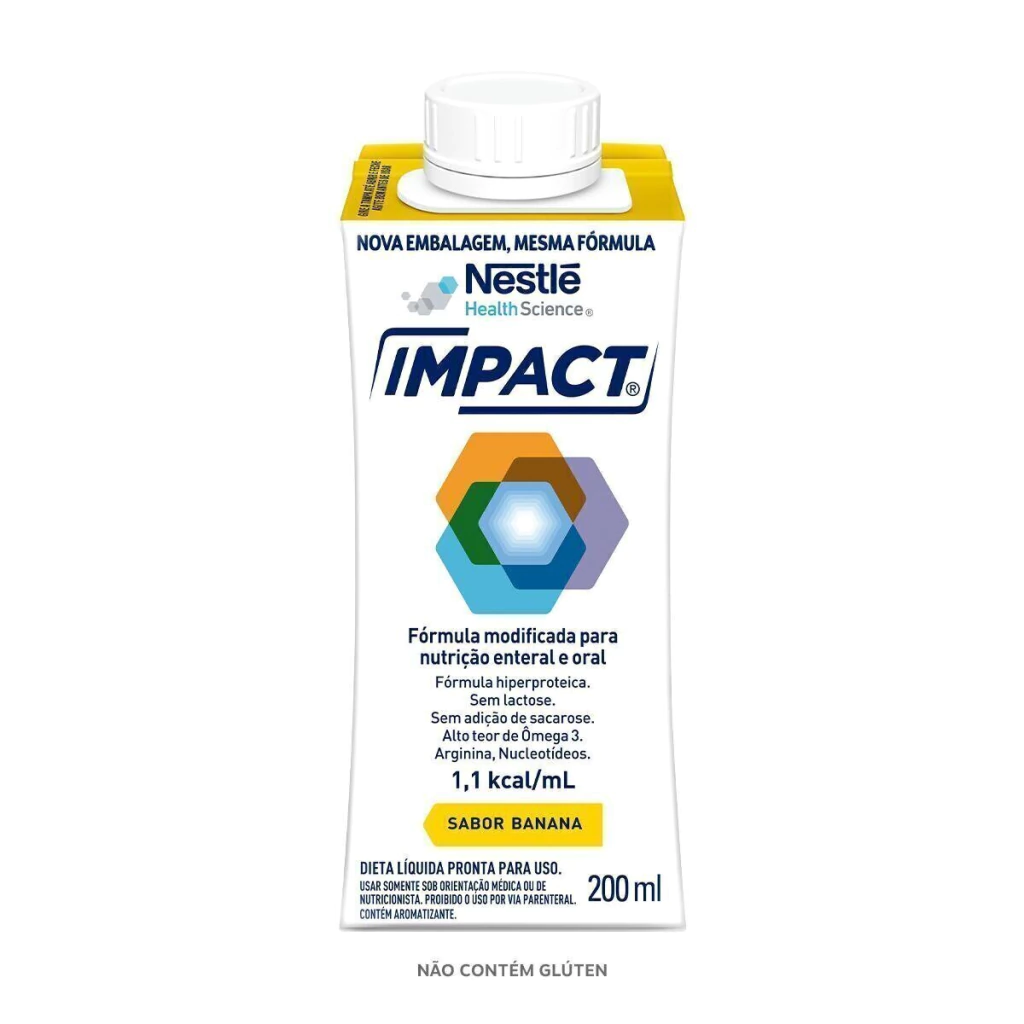 Nutrição Enteral E Oral Impact Banana 200Ml — Nan | Farmácia Resyla