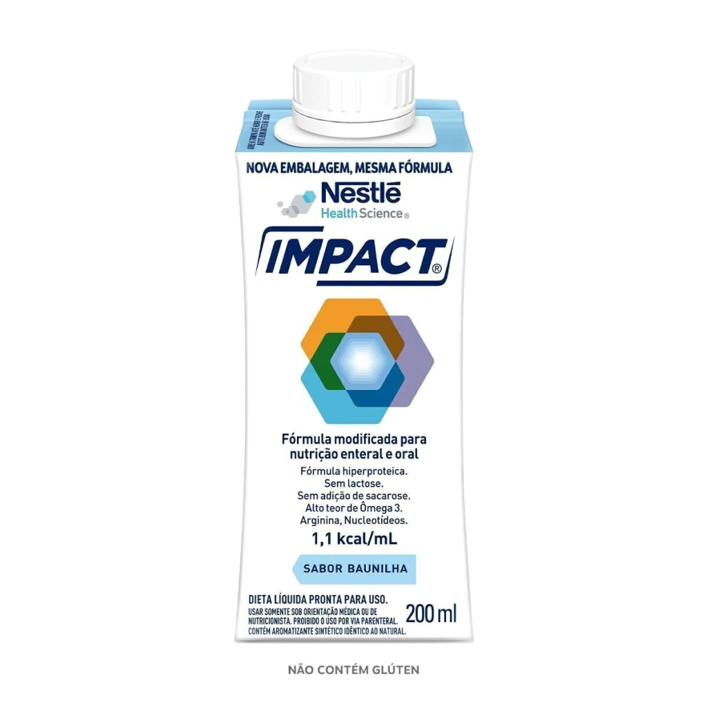 Nutrição Enteral E Oral Impact Baunilha 200Ml — | Farmácia Resyla