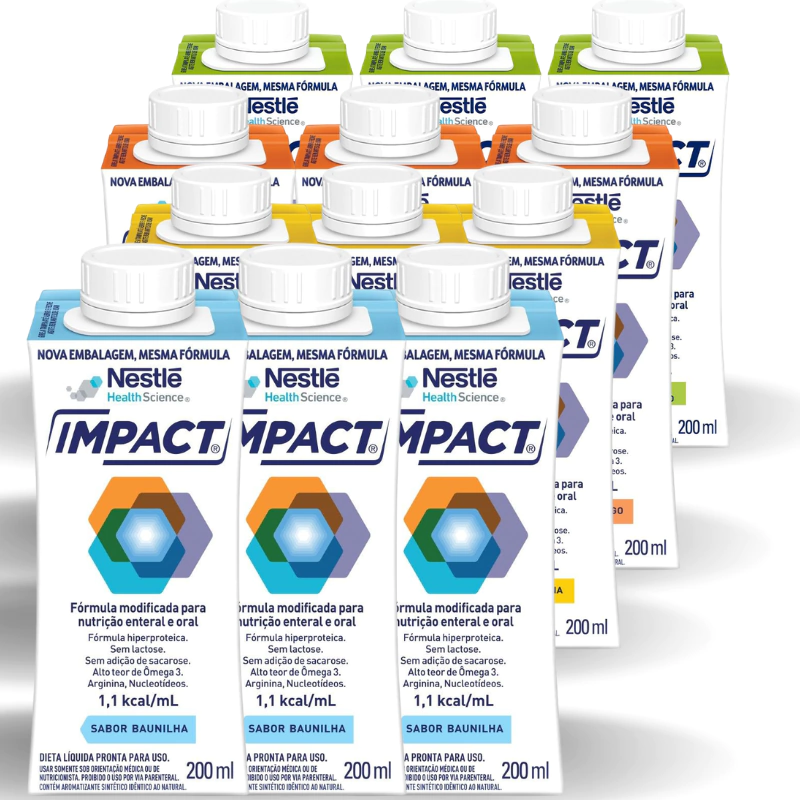 Nutrição Enteral E Oral Impact Sabores 200Ml 12 Unidades — | Farmácia Resyla