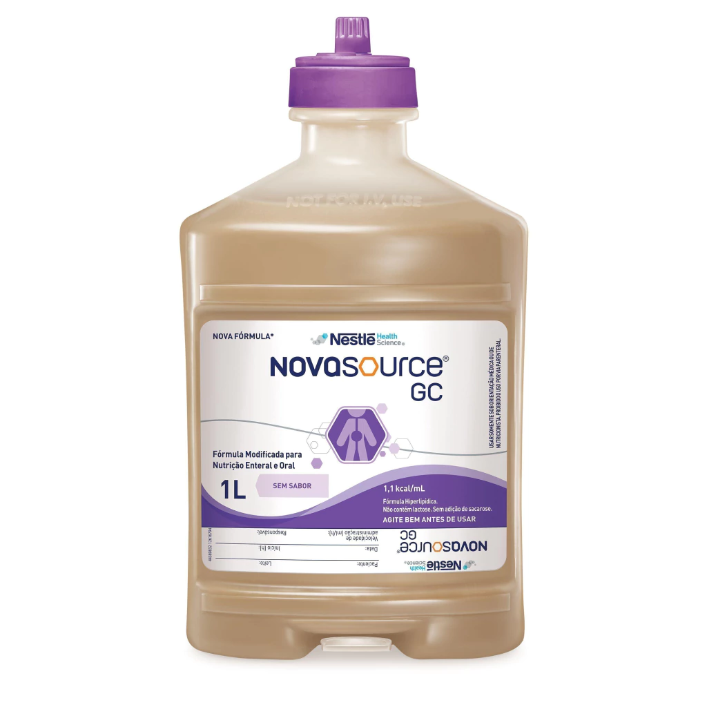 Nutrição Enteral E Oral Novasource Gc Sem Sabor 1L S/F — Novasource | Farmácia Resyla