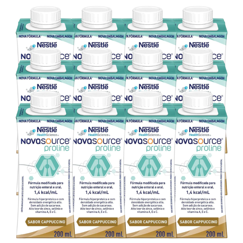 Nutrição Enteral E Oral Novasource Proline Capuccino 200Ml 12 Unidades — Novasource | Farmácia Resyla