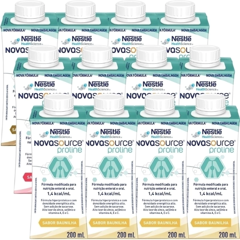 Nutrição Enteral E Oral Novasource Proline Sabores 200Ml 12 Und — Novasource | Farmácia Resyla