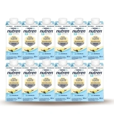 Nutrição Enteral E Oral Nutren 1.5 Baunilha 200Ml 12 Unidades — Nutren | Farmácia Resyla