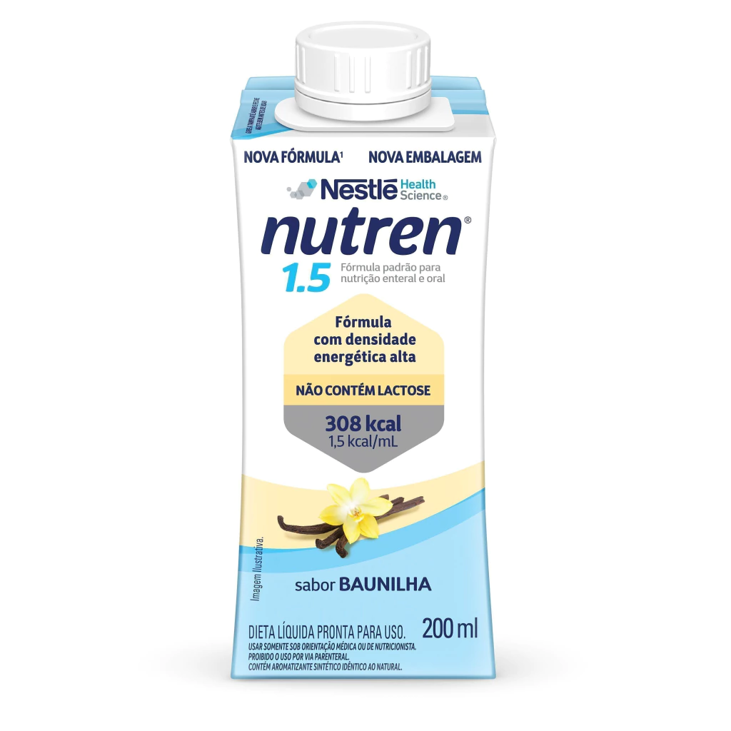 Nutrição Enteral E Oral Nutren 1.5 Baunilha 200Ml — Nutren | Farmácia Resyla