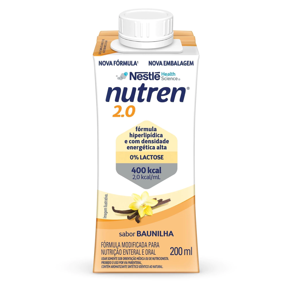 Nutrição Enteral E Oral Nutren 2.0 Baunilha 200Ml — Nutren | Farmácia Resyla
