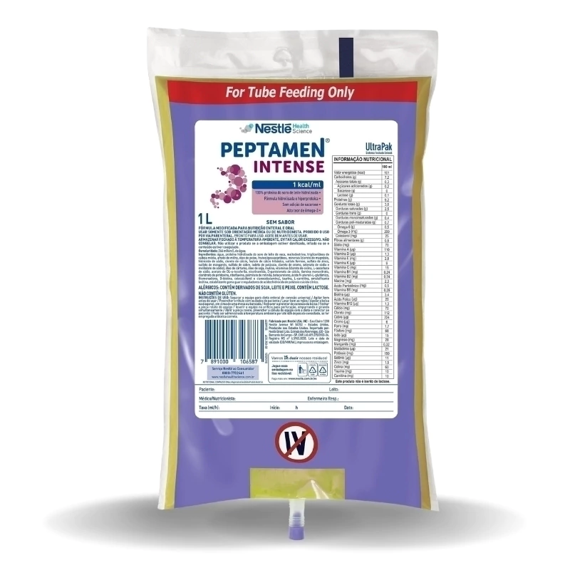 Nutrição Enteral E Oral Peptamen Intense 1L S/F — Peptamen | Farmácia Resyla