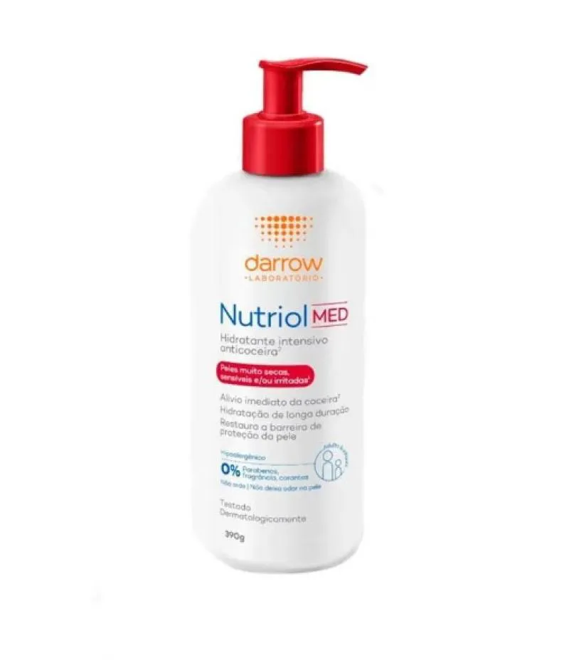 Nutriol Med Hidratante Intensivo Anticoceira Darrow 390G — Darrow | Farmácia Resyla
