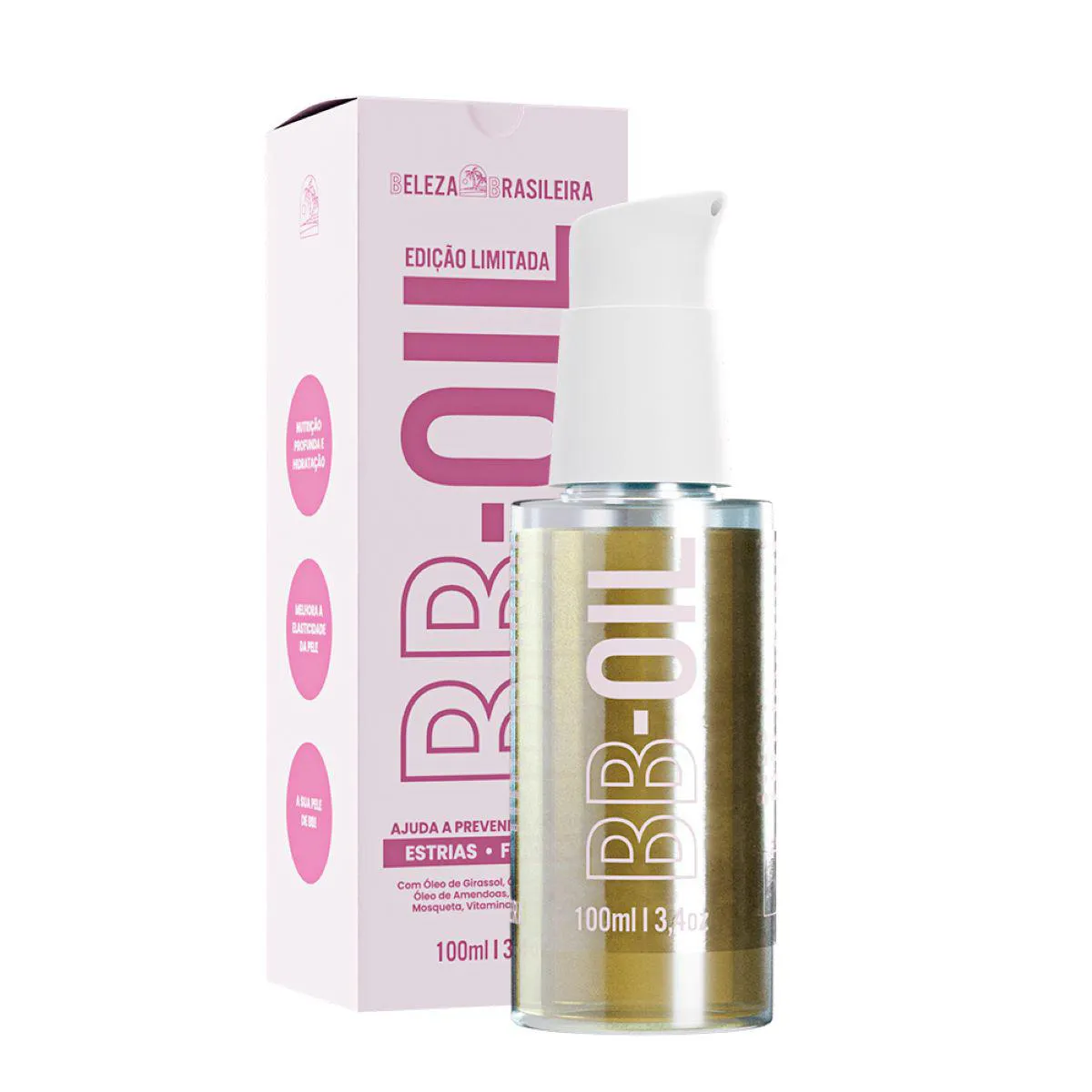 Óleo Corporal BB Oil Beleza Brasileira Antiestrias 100ml — Oral B | Farmácia Resyla