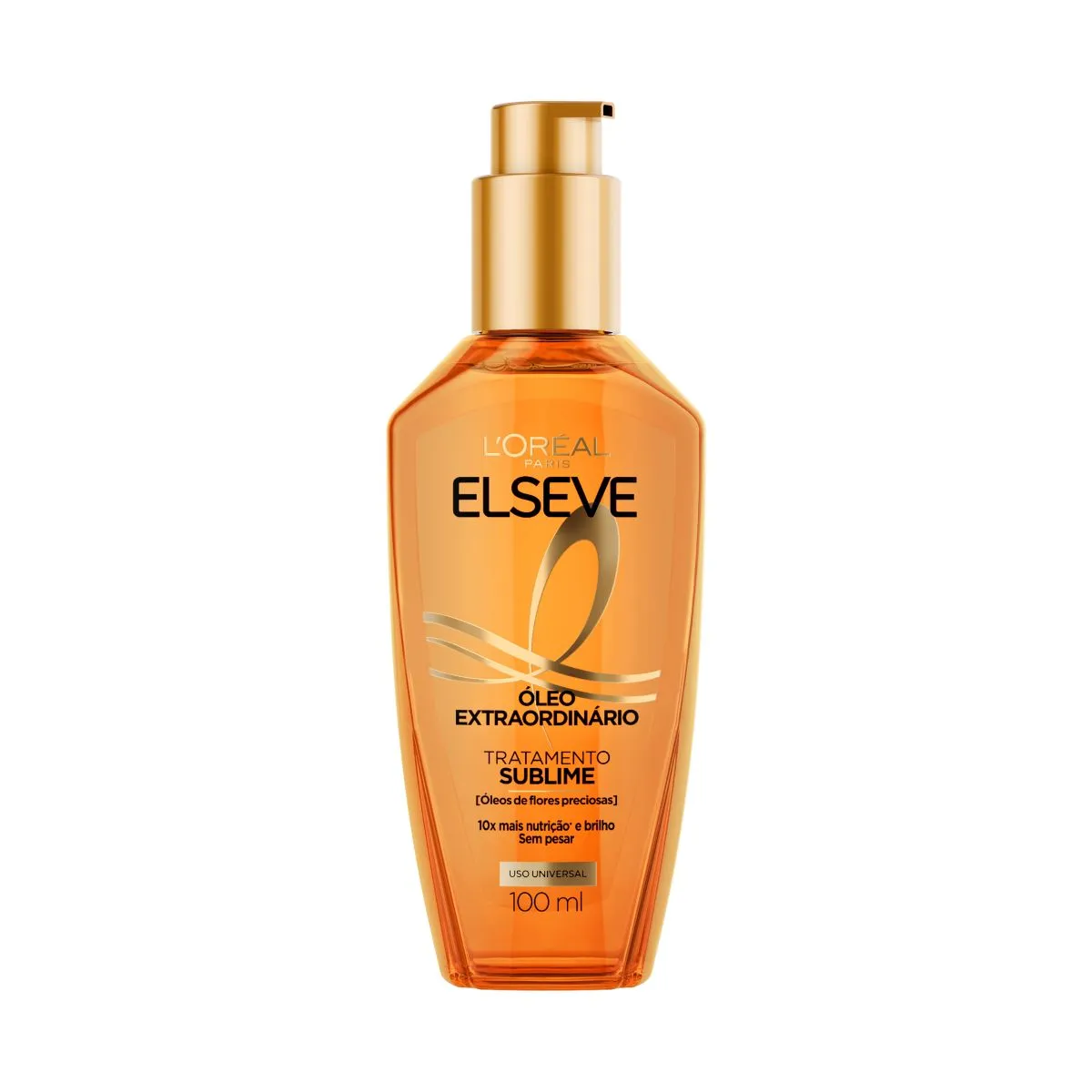 Óleo Extraordinário Tratamento Reconstrutor L'Oréal Paris Elseve Finalizador Capilar Formulado com 6 Óleos Preciosos 100ml — L'Oréal | Farmácia Resyla