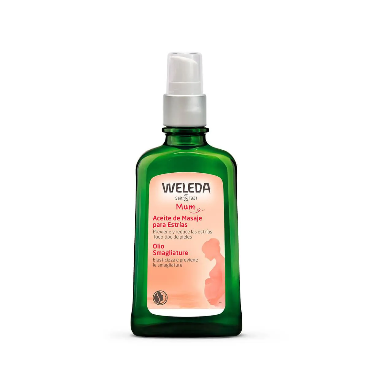 Óleo para Prevenção de Estrias Weleda com 100ml — Weleda | Farmácia Resyla