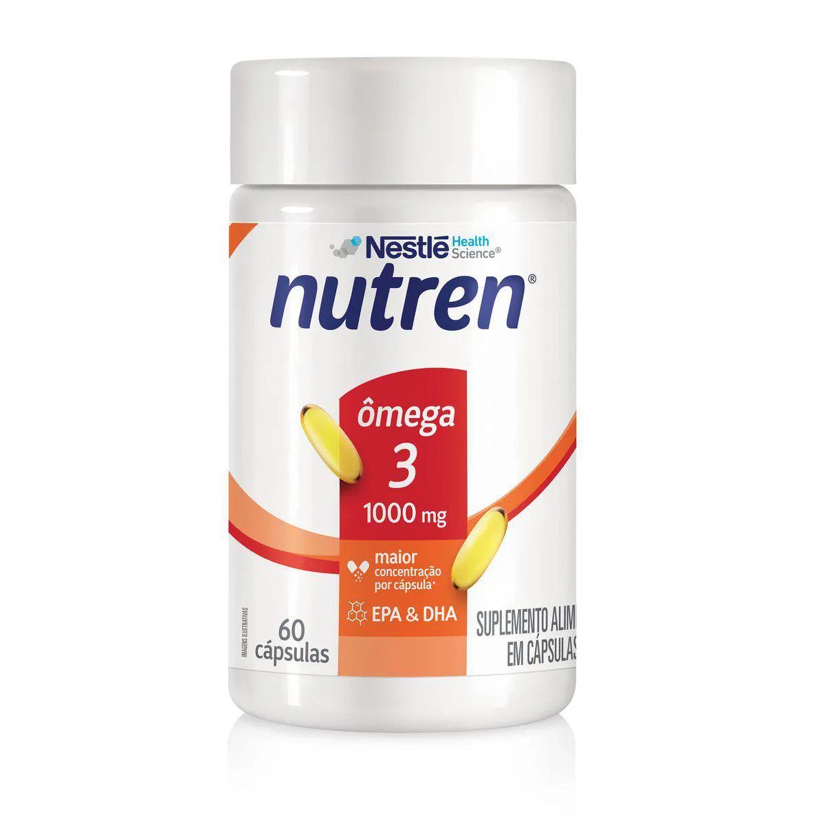 Ômega 3 1000mg Nutren 60 cápsulas — Nutren | Farmácia Resyla