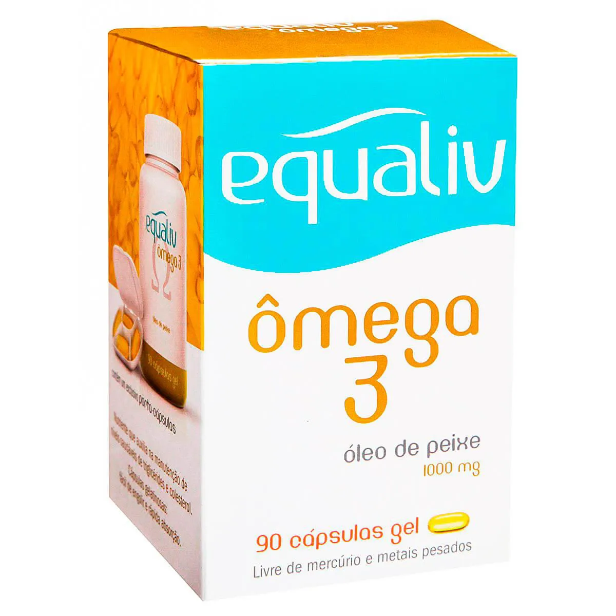 Ômega 3 Equaliv 90 cápsulas — Equaliv | Farmácia Resyla