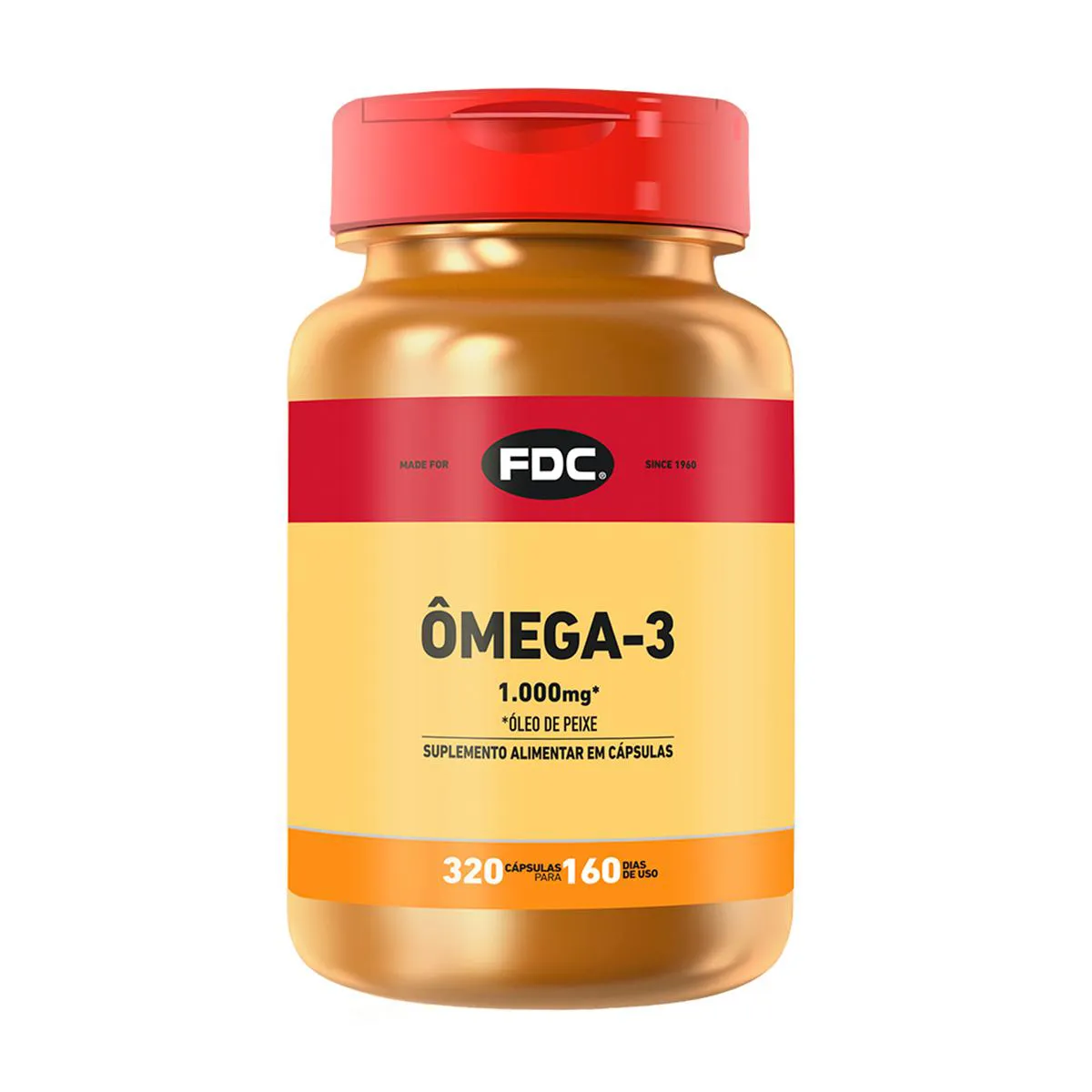 Ômega 3 FDC 1000mg 320 cápsulas — Fdc | Farmácia Resyla