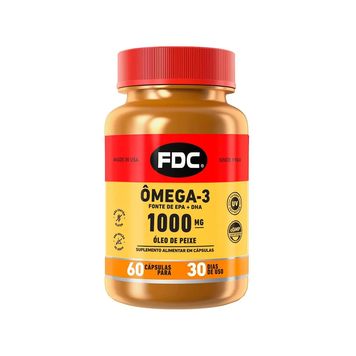 Ômega 3 FDC 1000mg 60 cápsulas — Fdc | Farmácia Resyla