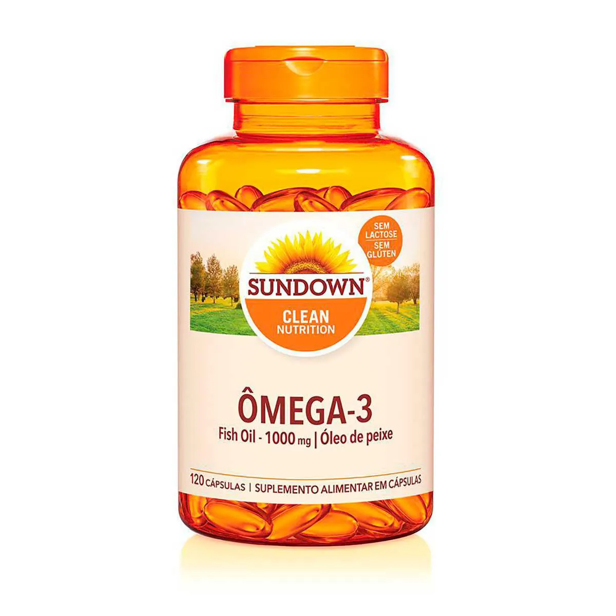 Ômega 3 Fish Oil 1000mg Sundown 120 cápsulas — Sundown | Farmácia Resyla