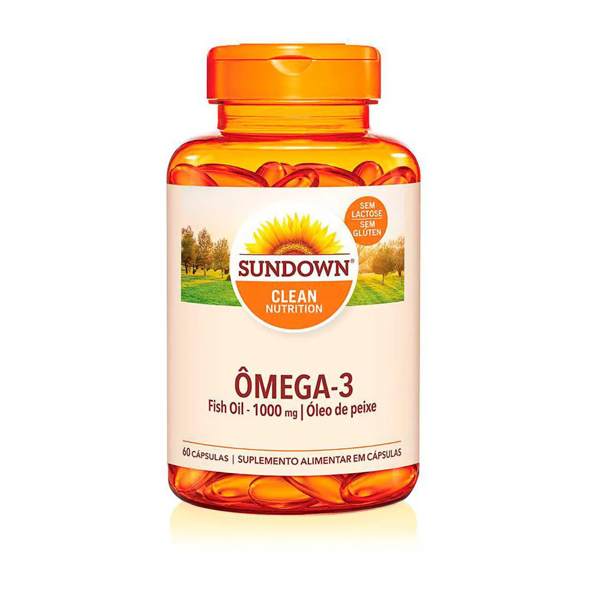 Ômega 3 Fish Oil 1000mg Sundown 60 cápsulas — Sundown | Farmácia Resyla