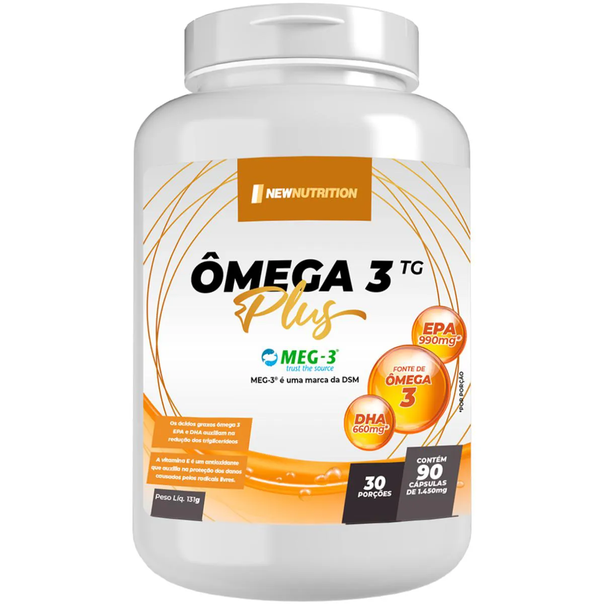 OMEGA 3 PLUS MEG-3 TG 990/660 90 CAPS 90 CápsulasNatural Natural — Natura | Farmácia Resyla
