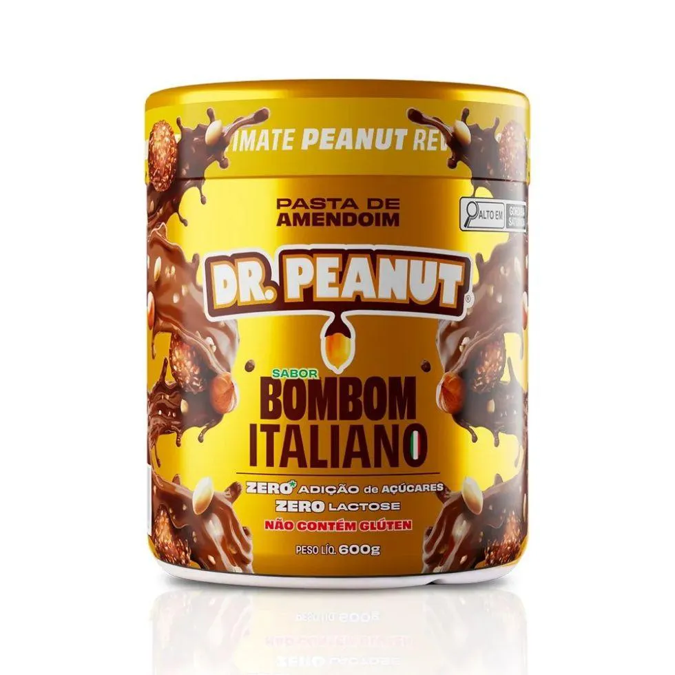 Pasta de Amendoim (600g) - Sabor: Bombom Italiano — Amend | Farmácia Resyla