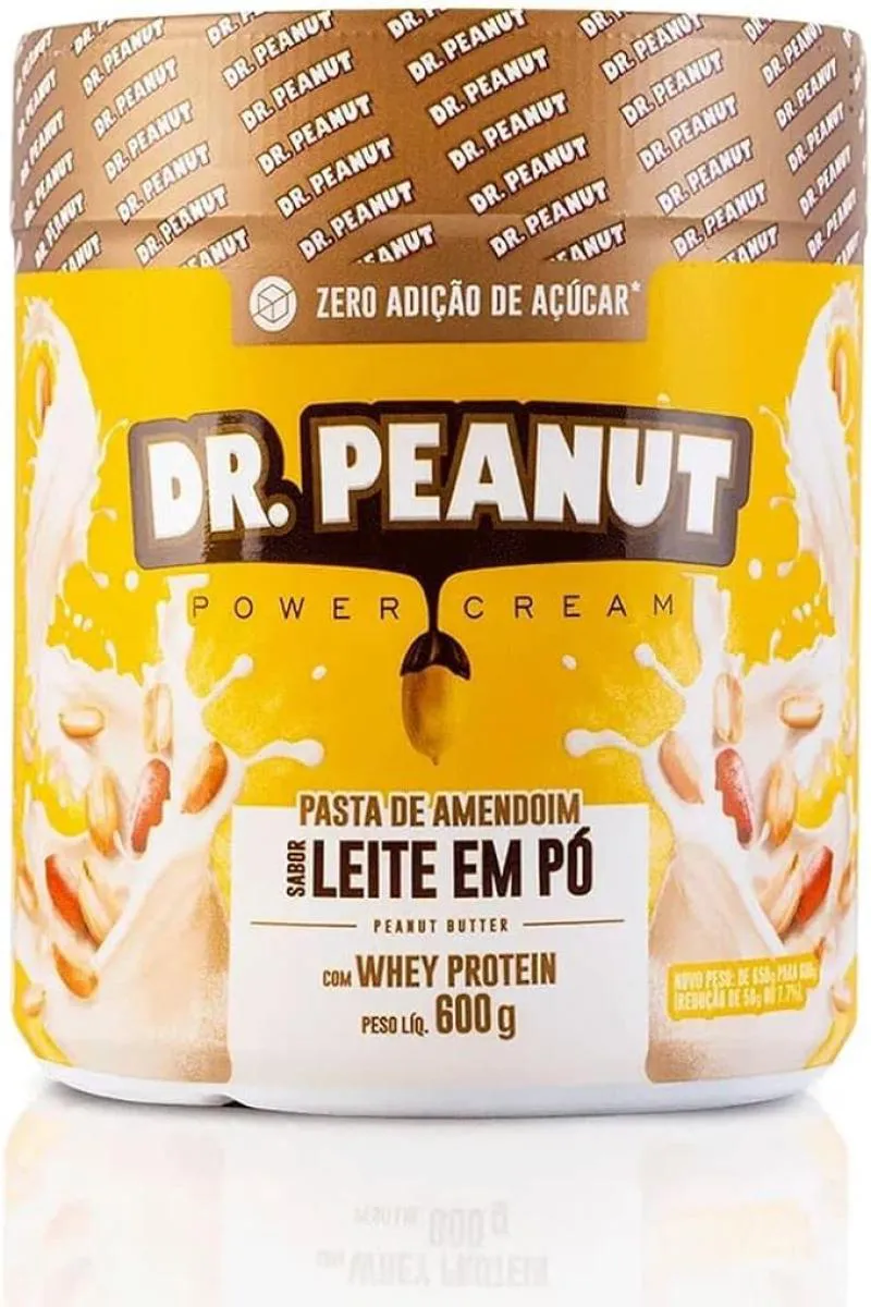 Pasta de Amendoim (600g) Sabor: Leite em Pó — Amend | Farmácia Resyla