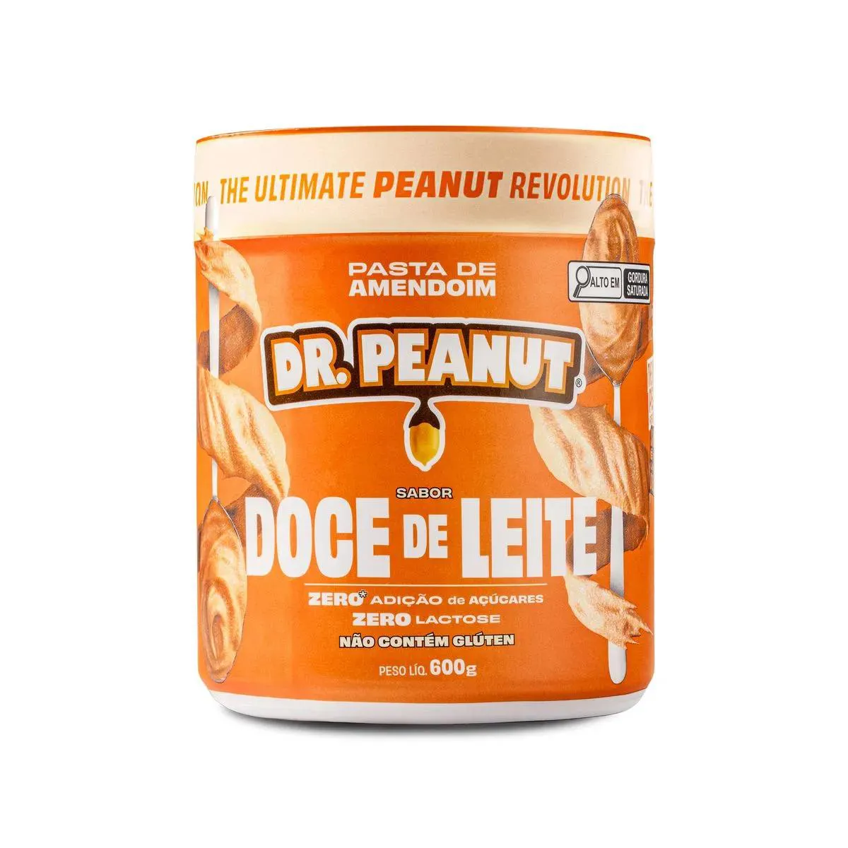 Pasta de Amendoim Doce de Leite com Whey Protein Dr. Peanut 600g — Amend | Farmácia Resyla