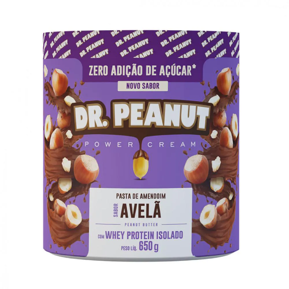 Pasta de Amendoim Dr. Peanut - 600G Avelã — Amend | Farmácia Resyla