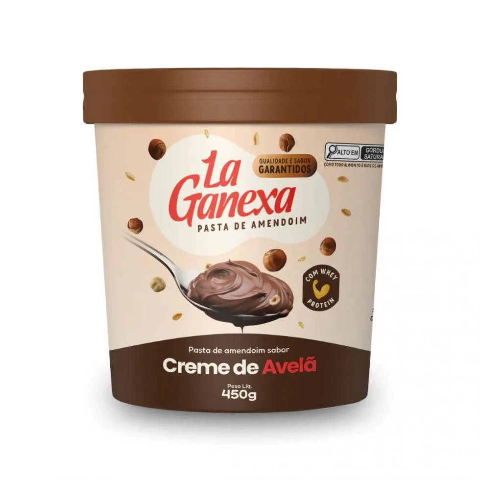 Pasta de Amendoim Integral Gourmet (450g) - Sabor: Creme de Avelã (nova Embalagem) — Amend | Farmácia Resyla