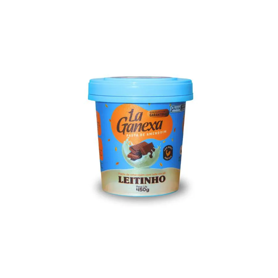 Pasta de Amendoim Leitinho 450G – La Ganexa — Amend | Farmácia Resyla