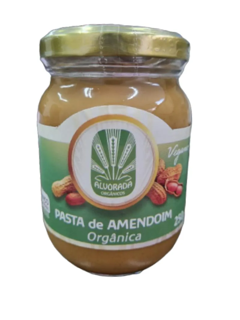 Pasta de Amendoim Orgânica Alvorada 250g — Amend | Farmácia Resyla