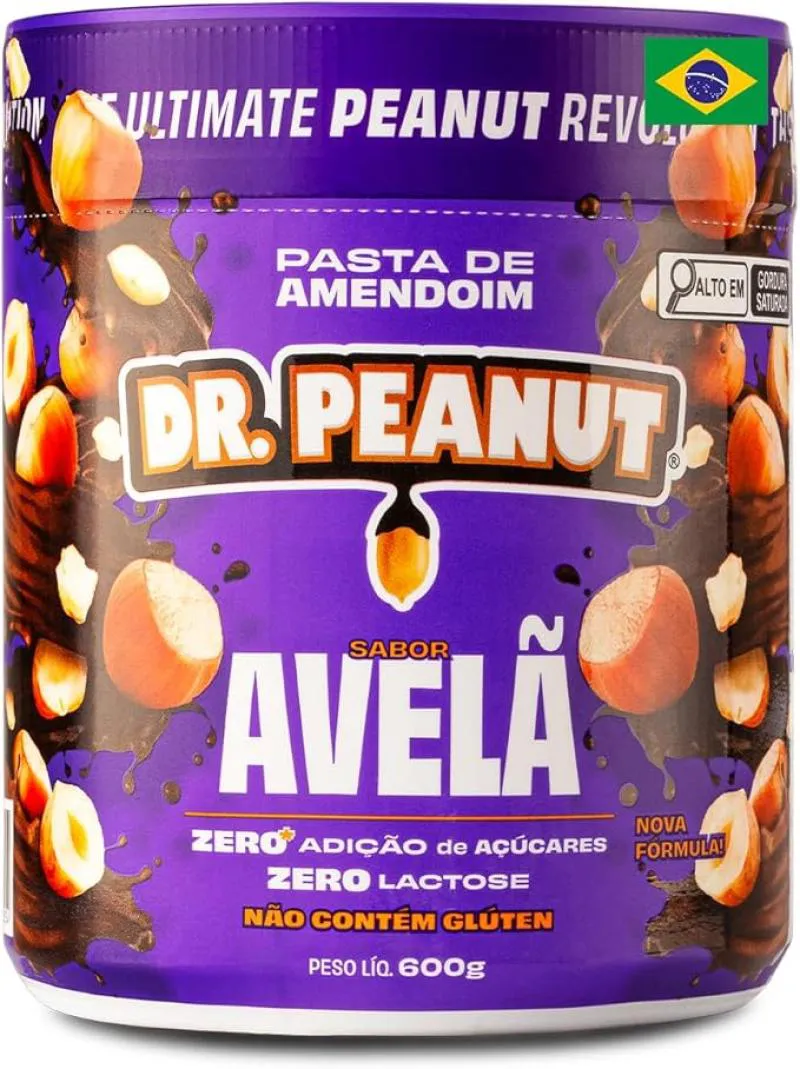 Pasta de Amendoim Sabor Avelã com Whey Protein 600g — Amend | Farmácia Resyla