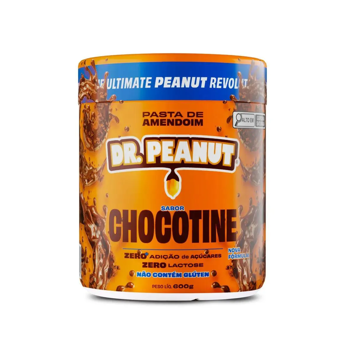 Pasta de Amendoim Sabor Chocotine com Whey Protein Dr. Peanut 600g — Amend | Farmácia Resyla