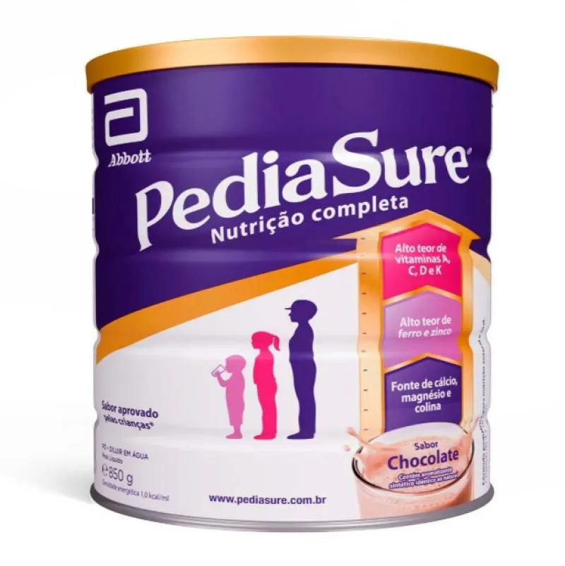Pediasure Suplemento Alimentar Chocolate 850g — Pediasure | Farmácia Resyla