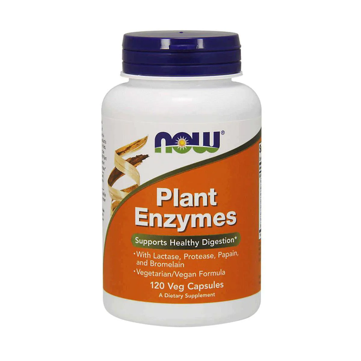 Plant Enzymes Enzimas (120 Vcaps) Now Foods — Now Foods | Farmácia Resyla