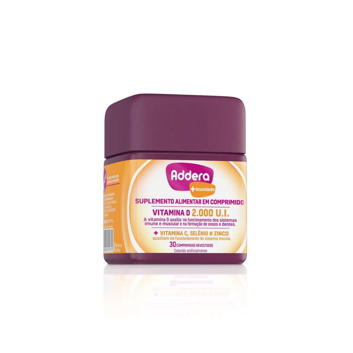 Polivitamínico Addera +Imunidade 30 comprimidos — Addera | Farmácia Resyla