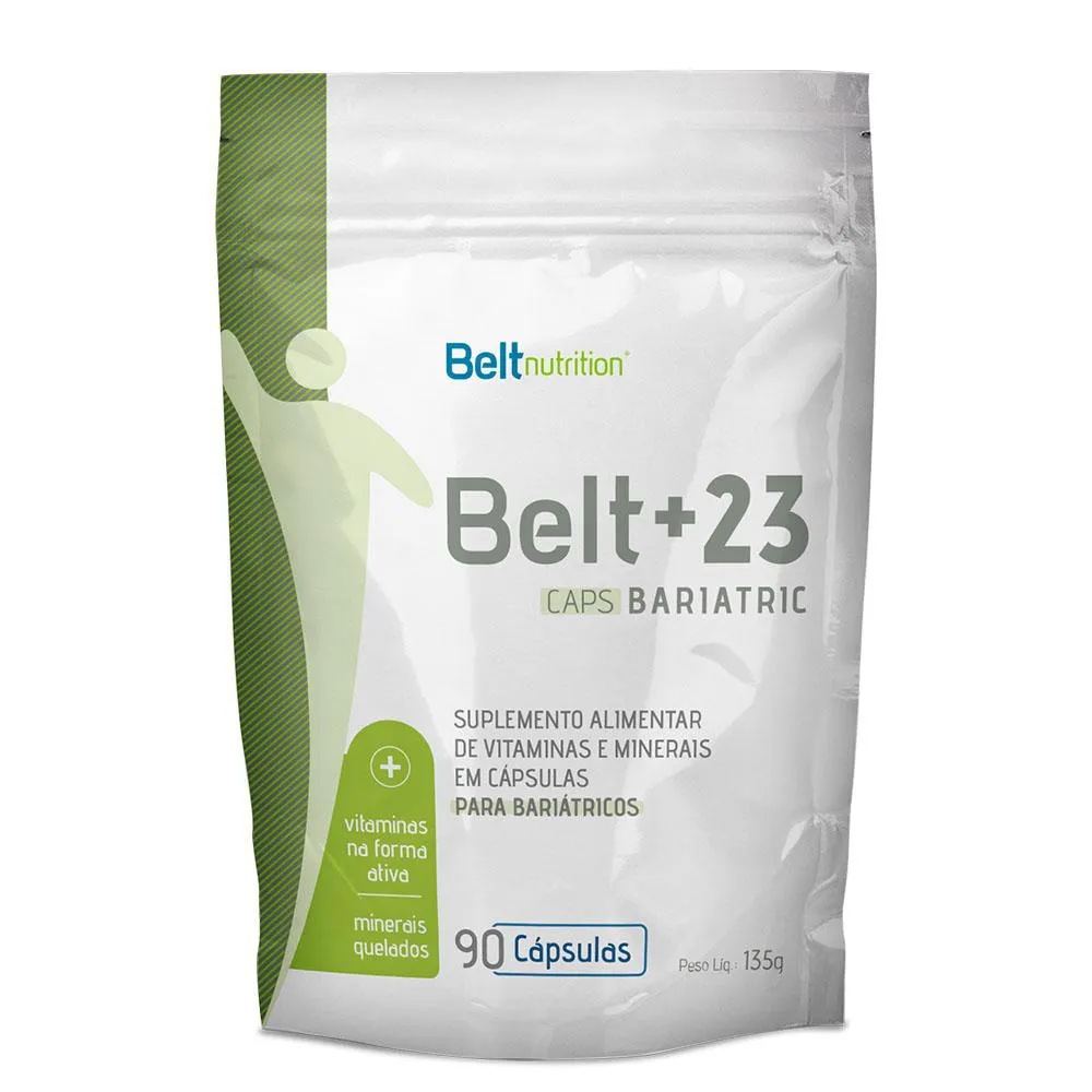 Polivitamínico Belt Nutrition Belt + 23 Bariatric Caps 90 cápsulas — Belt Nutrition | Farmácia Resyla