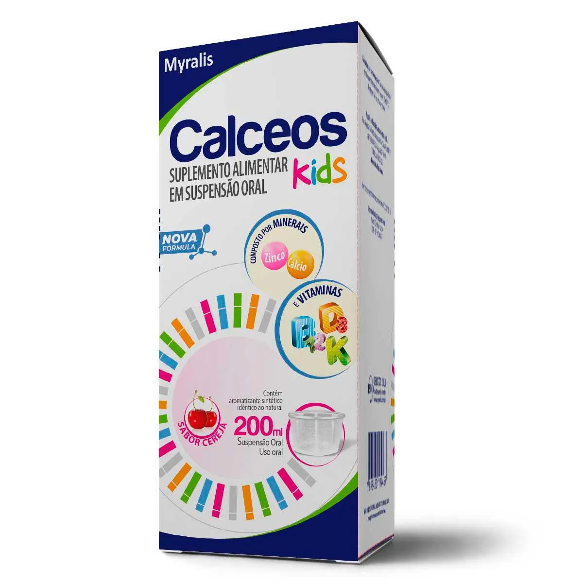 Polivitamínico Calceos Kids Cereja Infantil 200ml — | Farmácia Resyla