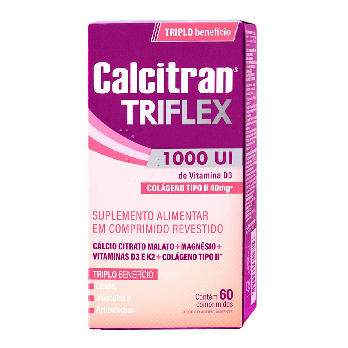Polivitamínico Calcitran Triflex 60 comprimidos — Calcitran | Farmácia Resyla