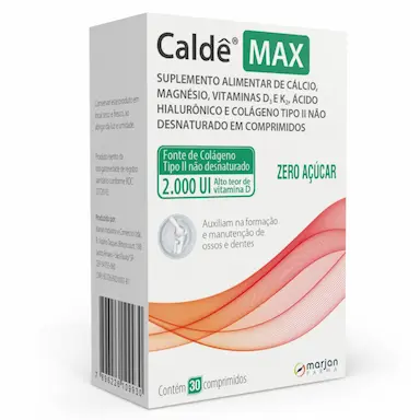 Polivitamínico Caldê Max 30 comprimidos — | Farmácia Resyla