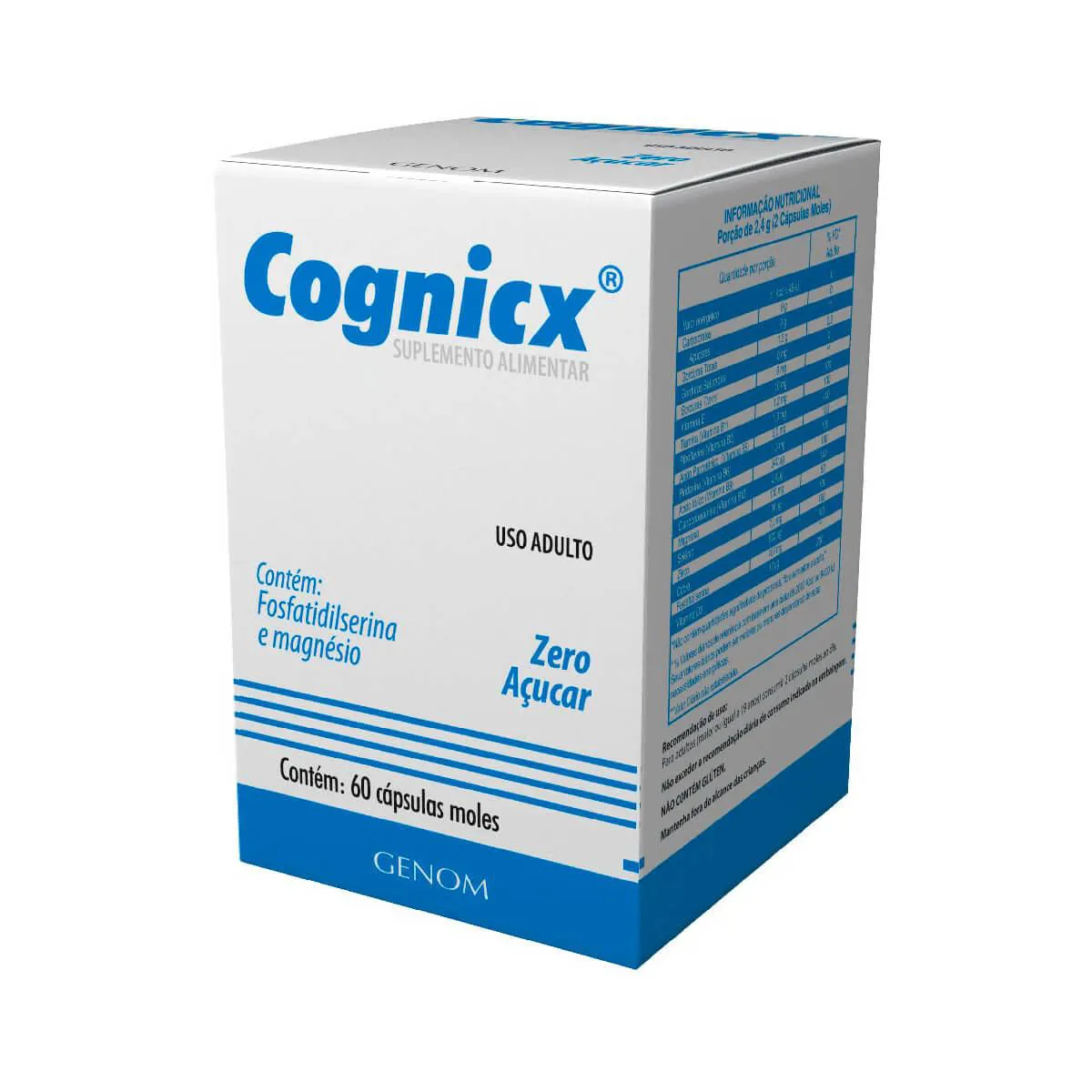 Polivitamínico Cognicx 60 cápsulas — | Farmácia Resyla