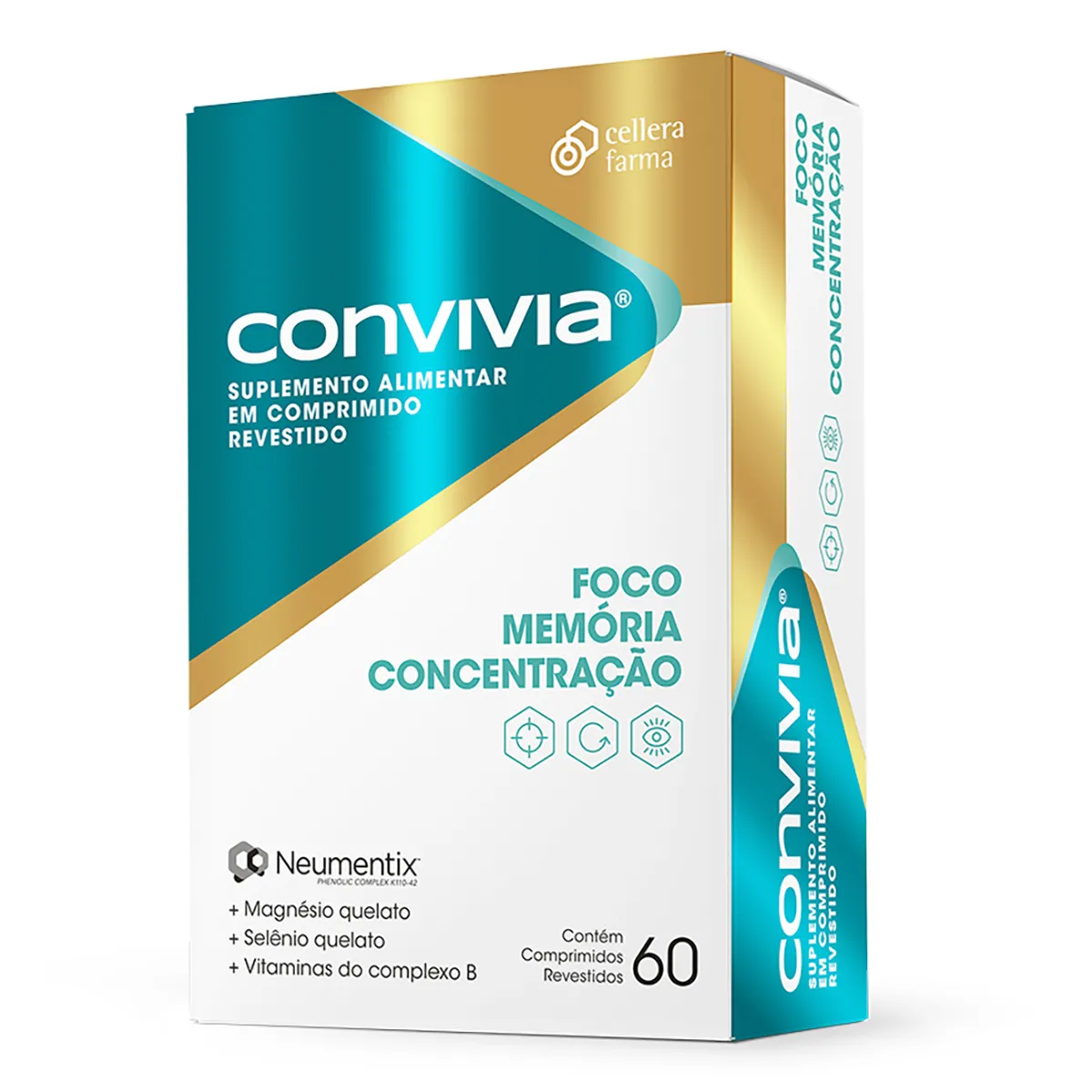 Polivitamínico Convivia 60 comprimidos — | Farmácia Resyla