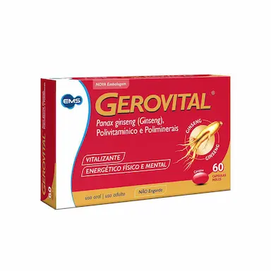 Polivitamínico Gerovital 60 cápsulas — | Farmácia Resyla