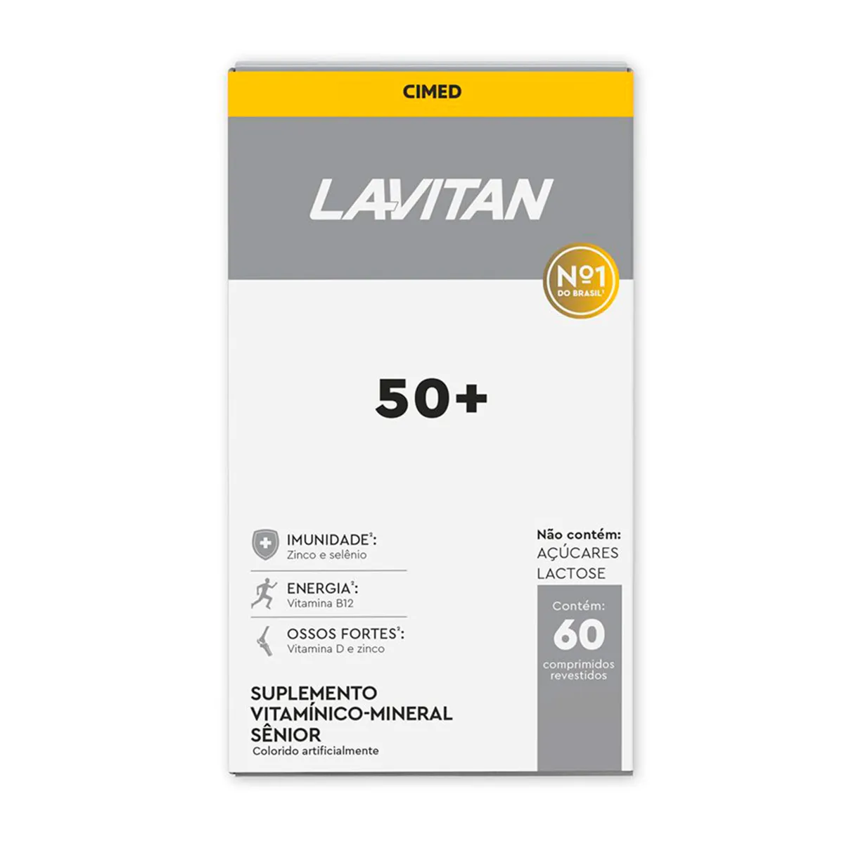 Polivitamínico Lavitan 50+ 60 comprimidos — Lavitan | Farmácia Resyla