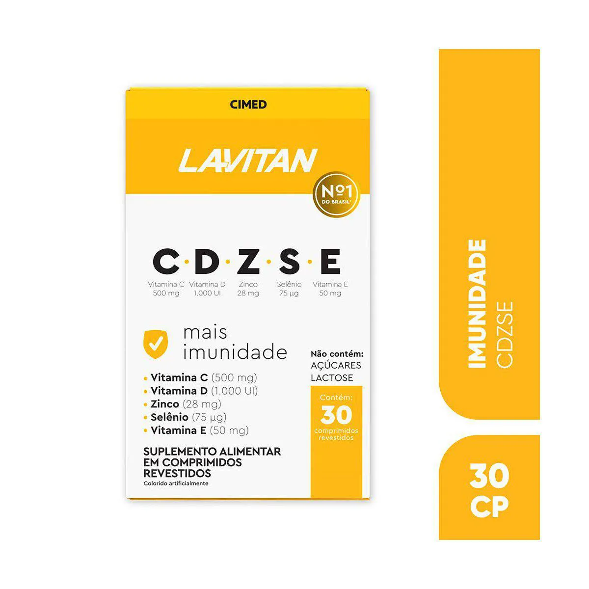 Polivitamínico Lavitan CDZSE +Imunidade 30 comprimidos — Lavitan | Farmácia Resyla
