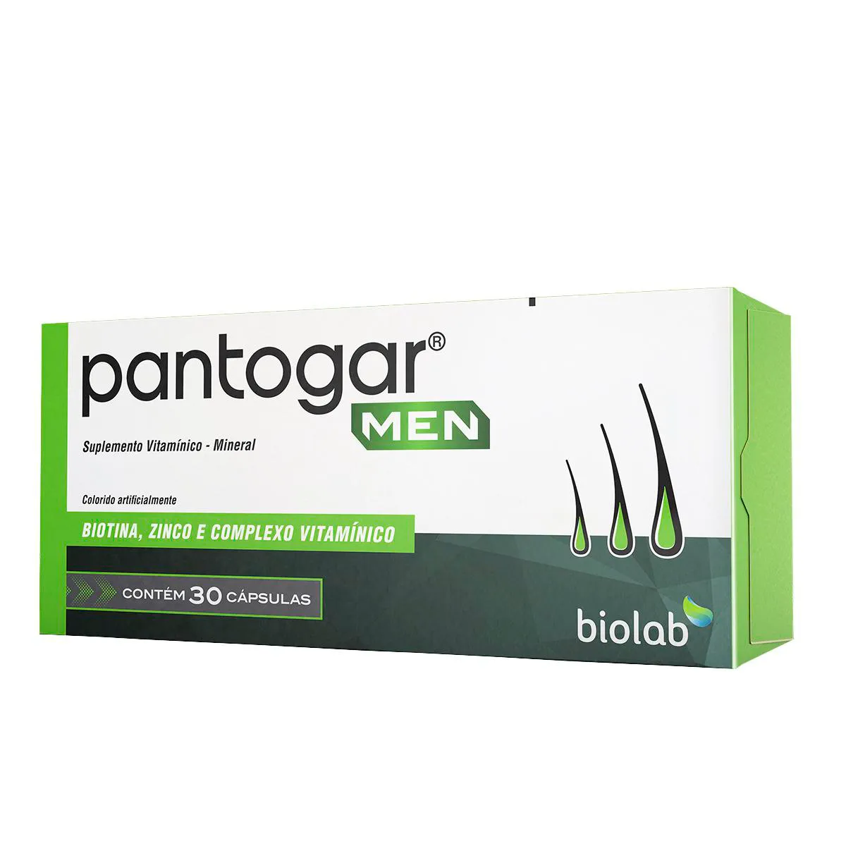 Polivitamínico Pantogar Men 30 cápsulas — Pantogar | Farmácia Resyla