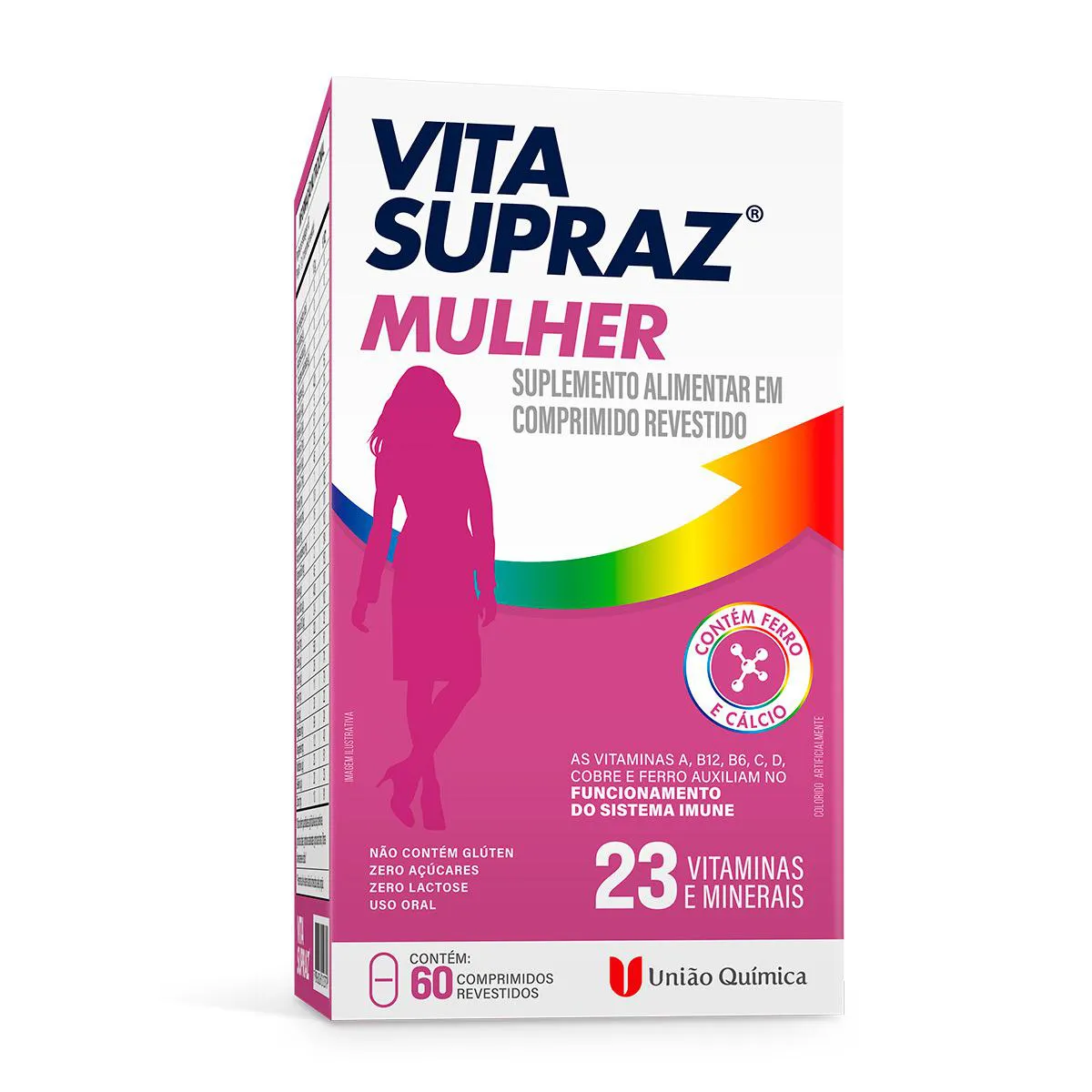 Polivitamínico Vita SuprAZ Mulher 60 comprimidos — | Farmácia Resyla