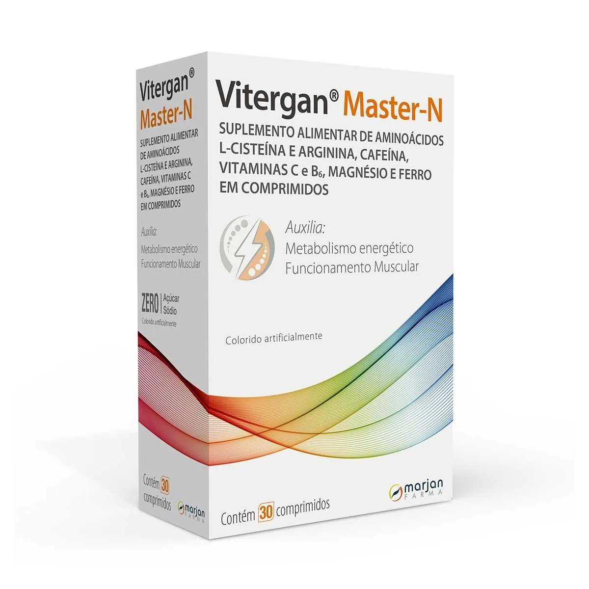 Polivitamínico VItergan Master N 30 comprimidos — Vitergan | Farmácia Resyla