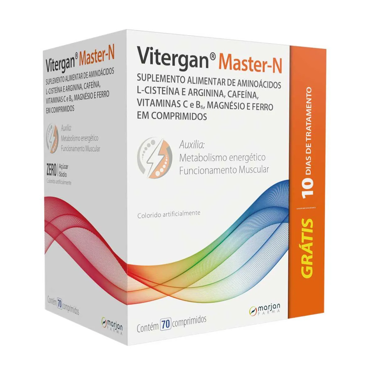 Polivitamínico Vitergan Master N 70 comprimidos — Vitergan | Farmácia Resyla